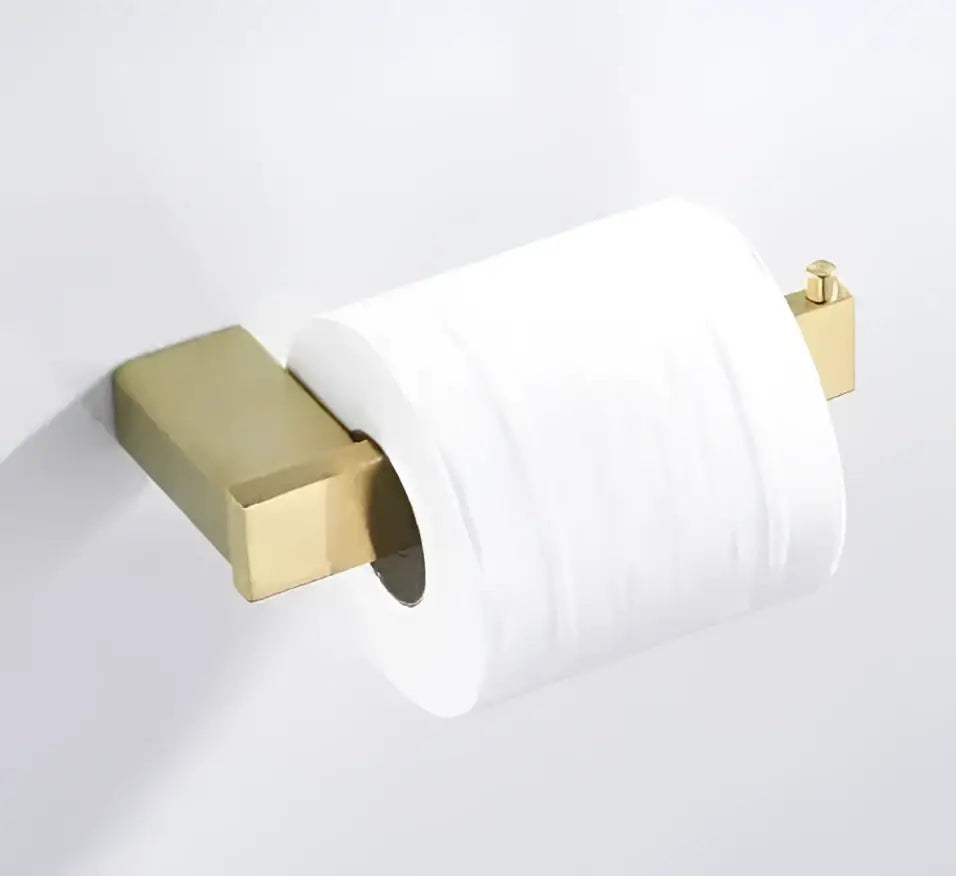 DecorBites™ 6-Piece Brushed Nickel Bathroom Accessories Set