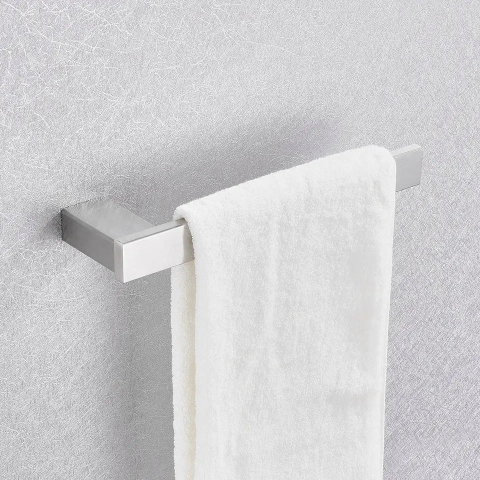 DecorBites™ 6-Piece Brushed Nickel Bathroom Accessories Set