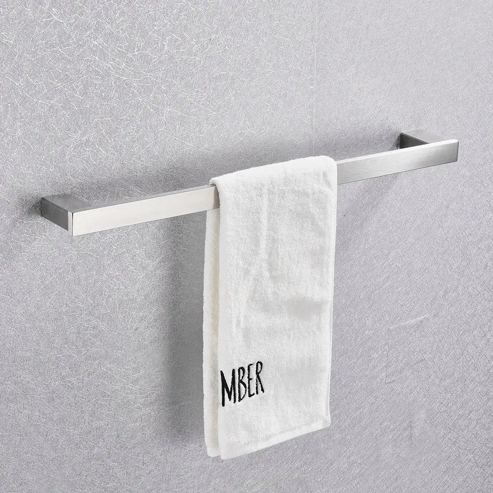 DecorBites™ 6-Piece Brushed Nickel Bathroom Accessories Set