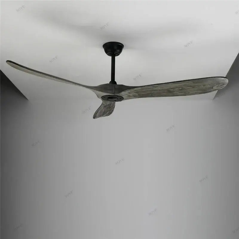 DecorBites™ 60" Solid Wood DC Ceiling Fan with Remote Control