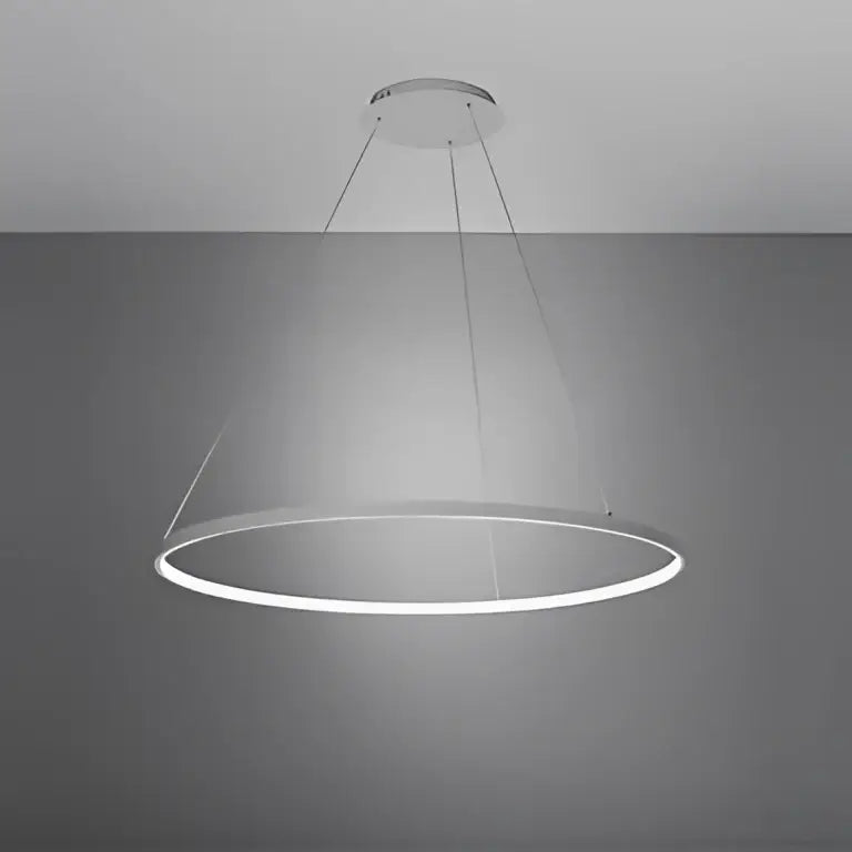 DecorBites™ مصباح قلادة LED دائري 60 سم لإنارة غرفة المعيشة والطعام