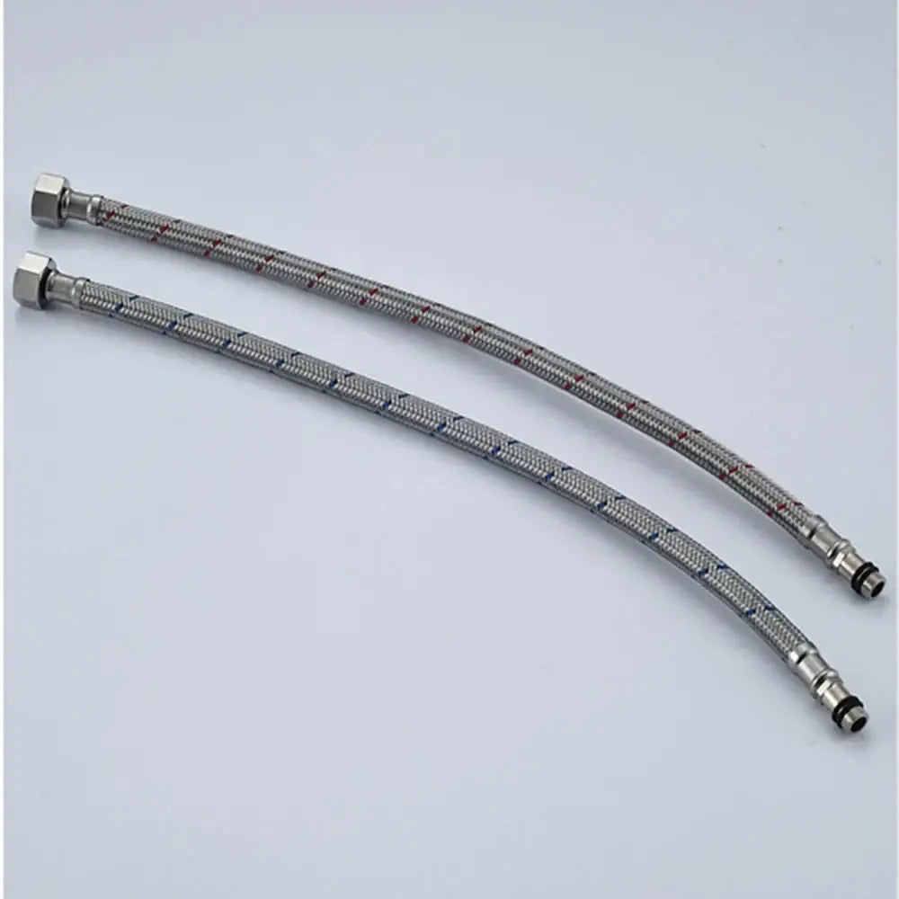 DecorBites™ 60cm Stainless Steel Plumbing Hose for Hot and Cold Water