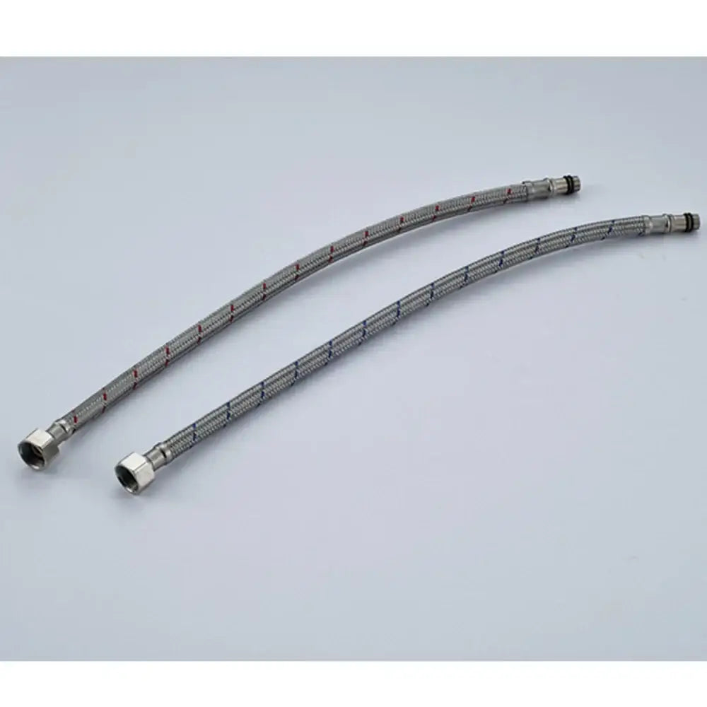 DecorBites™ 60cm Stainless Steel Plumbing Hose for Hot and Cold Water