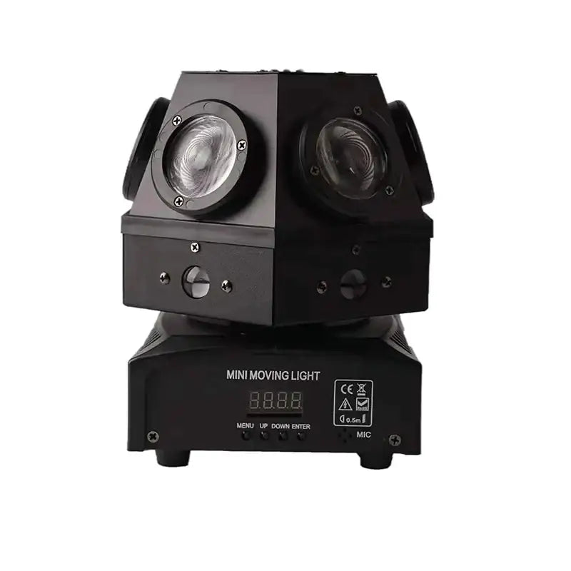 DecorBites™ 60W Moving Head Strobe Beam Laser Light Projector DJ Disco Lights