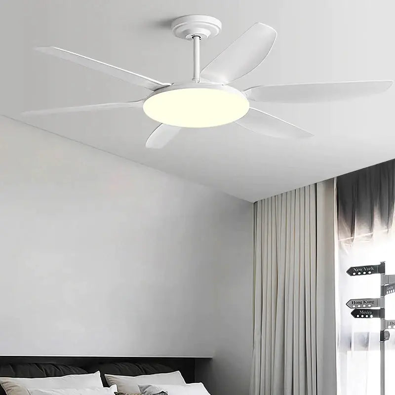 DecorBites™ 63" DC Indoor Ceiling Fan Light New Style Strong Winds Chandelier