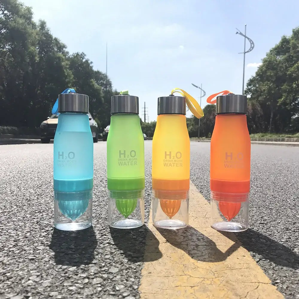 DecorBites™ 650ml Infuser Water Bottle - Refreshing Hydration on the Go