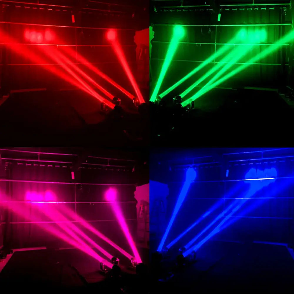 DecorBites™ 65W RGBW 4in1 Beam Moving Head Light Super Bright DJ Spot Eco DJ Light