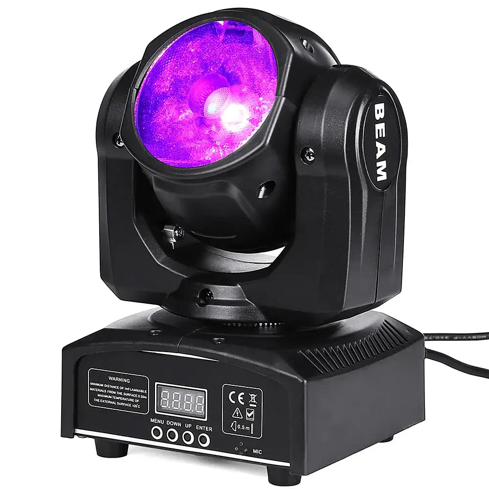 DecorBites™ 65W RGBW Beam LED Moving Head Light for Super Bright Disco Party