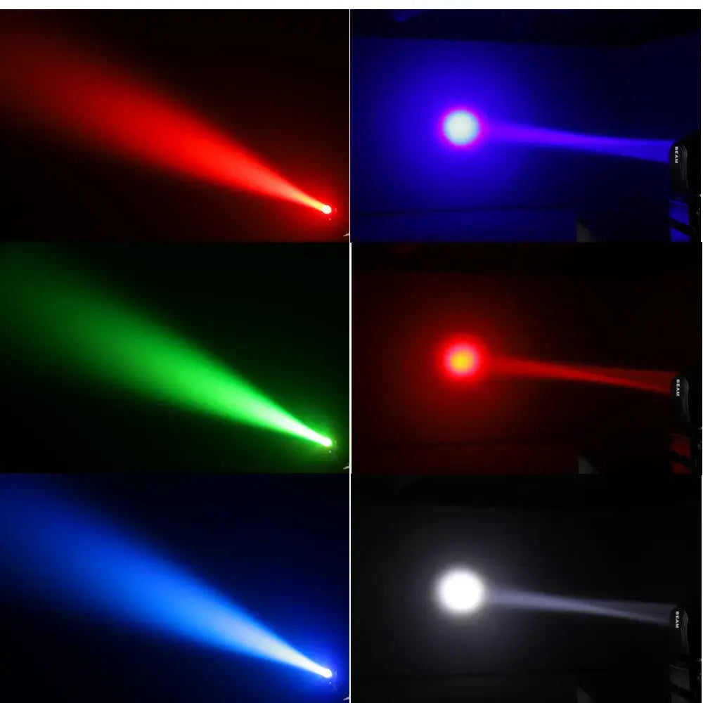 DecorBites™ 65W RGBW Beam LED Moving Head Light for Super Bright Disco Party