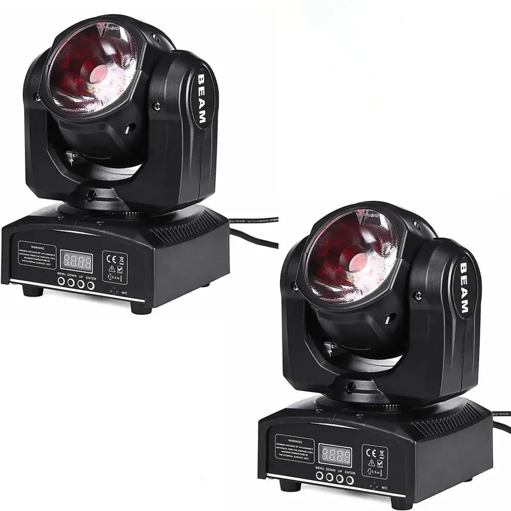 DecorBites™ 65W RGBW Beam LED Moving Head Light for Super Bright Disco Party