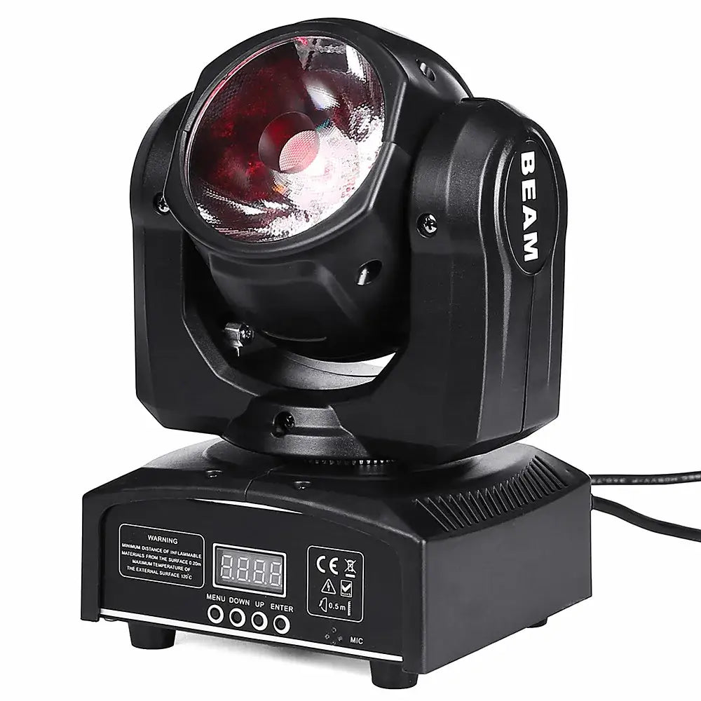 DecorBites™ 65W RGBW Beam LED Moving Head Light for Super Bright Disco Party