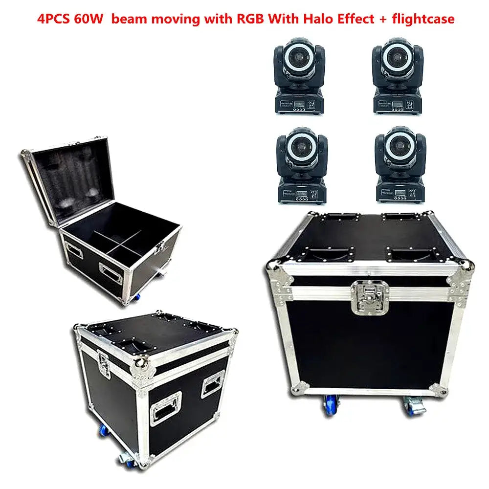 DecorBites™ 65W RGBW Beam LED Moving Head Light for Super Bright Disco Party