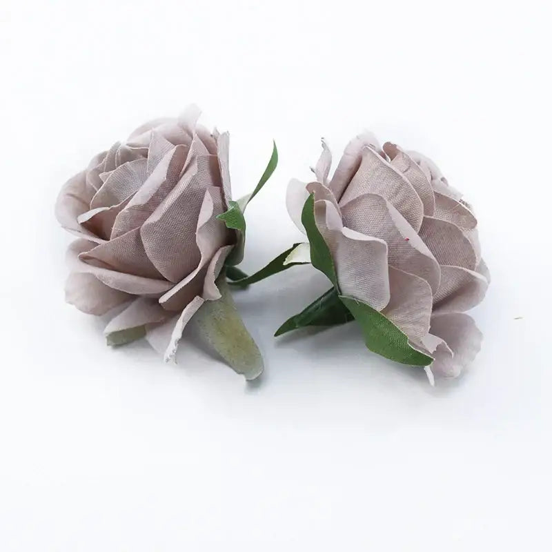 DecorBites™ 6CM Roses Head DIY Wedding Decor Flowers Home Decor Artificial Flowers