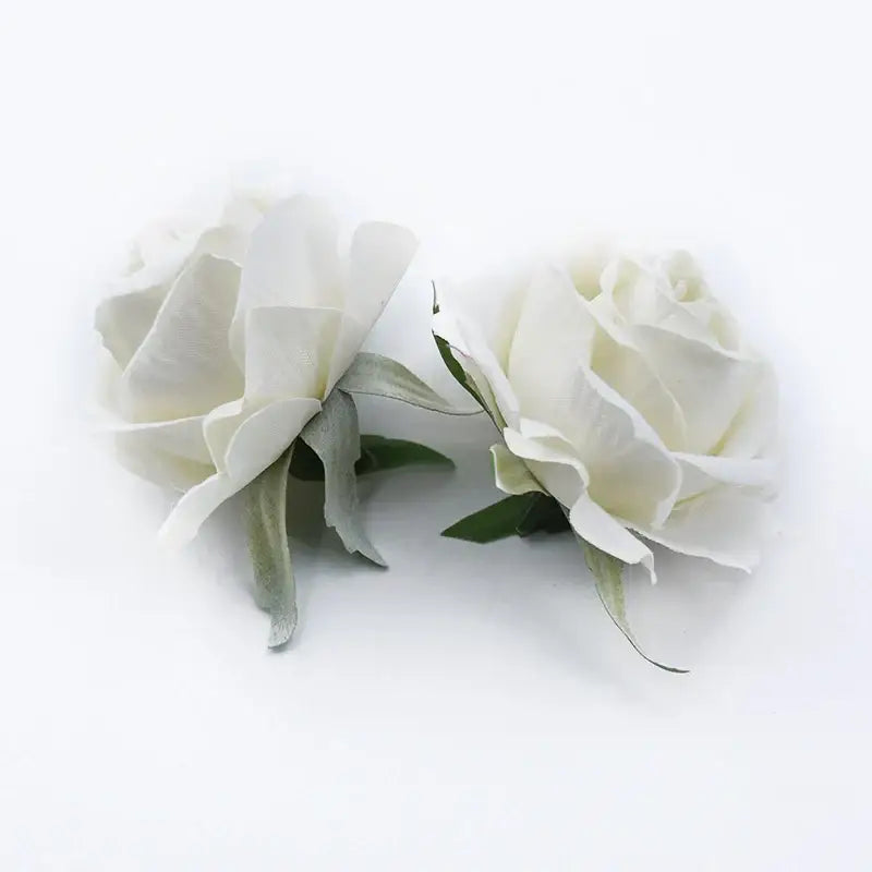 DecorBites™ 6CM Roses Head DIY Wedding Decor Flowers Home Decor Artificial Flowers