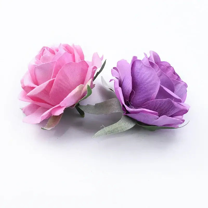 DecorBites™ 6CM Roses Head DIY Wedding Decor Flowers Home Decor Artificial Flowers