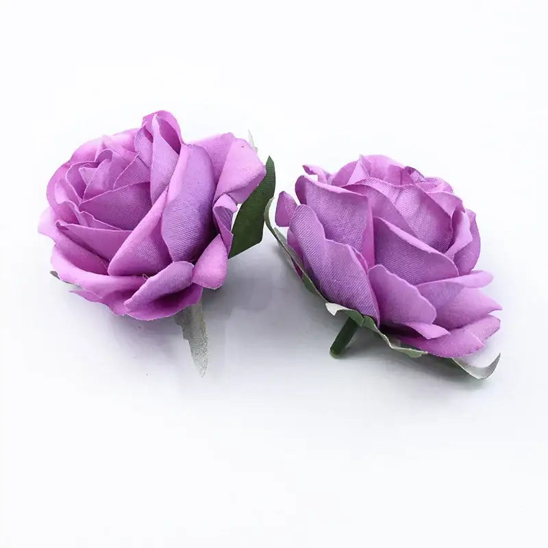 DecorBites™ 6CM Roses Head DIY Wedding Decor Flowers Home Decor Artificial Flowers