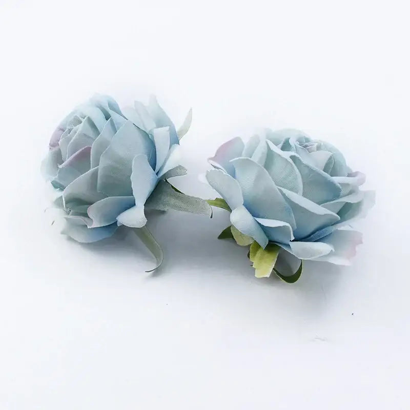DecorBites™ 6CM Roses Head DIY Wedding Decor Flowers Home Decor Artificial Flowers