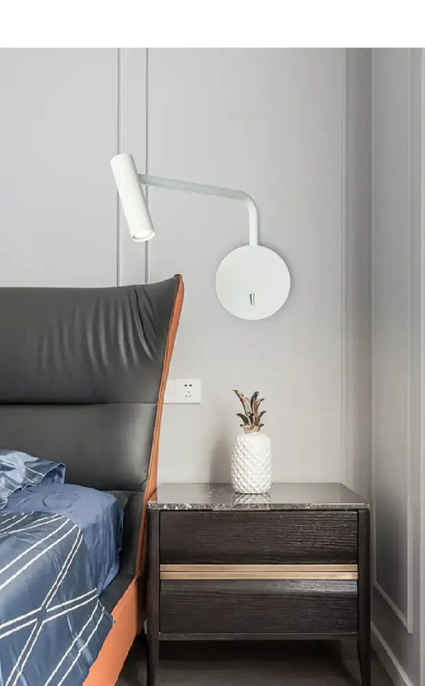 DecorBites™ 6W Modern LED Wall Lamp with Reading Light for Home and Hotel