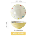 DecorBites™ 7" Hand-Painted Ceramic Ramen Bowl - Large Noodle Bowl for Home & Restaurant