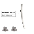 DecorBites™ 70cm Wall Mounted Black Bronze Waterfall Basin Mixer Tap