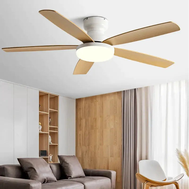DecorBites™ 72" Low Floor Fan Light Chandelier 2023 Living Room Ceiling Fan Strong Winds