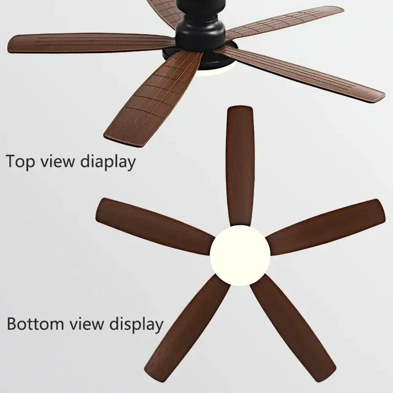 DecorBites™ 72" Low Floor Fan Light Chandelier 2023 Living Room Ceiling Fan Strong Winds