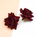 DecorBites™ 7cm Rose Heads: Wedding Décor, Scrapbooking, Headwear, Autumn Home Decoration