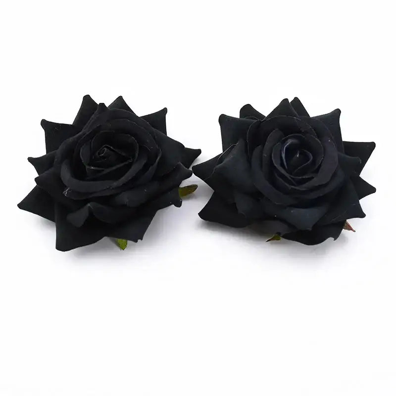 DecorBites™ 7cm Rose Heads: Wedding Décor, Scrapbooking, Headwear, Autumn Home Decoration