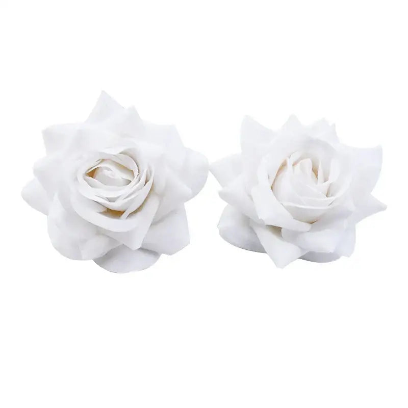 DecorBites™ 7cm Rose Heads: Wedding Décor, Scrapbooking, Headwear, Autumn Home Decoration