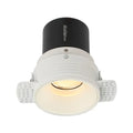 مصباح داون لايت LED DecorBites™ بقدرة 7 وات و CRI97: قابل للتعتيم، بدون إطار، ضوء موضعي مضاد للتوهج