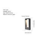 DecorBites™ 7W LED Aluminum Garden Bollard Light for Outdoor Landscape Courtyards