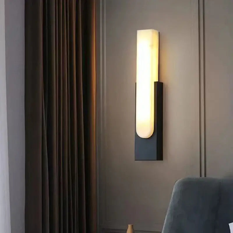 DecorBites™ 7W LED Marble Wall Lamp - Modern Nordic Gold Sconces for Stylish Indoor Lighting