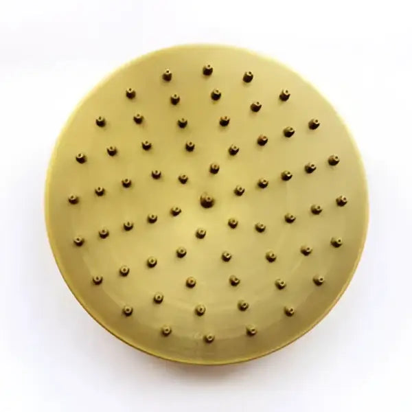 DecorBites™ 8" Copper Round OverHead Rain Shower Head in Antique Brass Finish