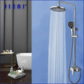 DecorBites™ 8 Inch Stainless Steel Rainfall Shower Set in Chrome Finish
