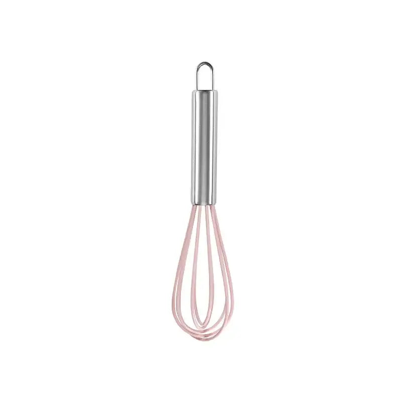 DecorBites™ 8-Inch Stainless Steel Silicone Whisk Mixer for Baking & Cooking