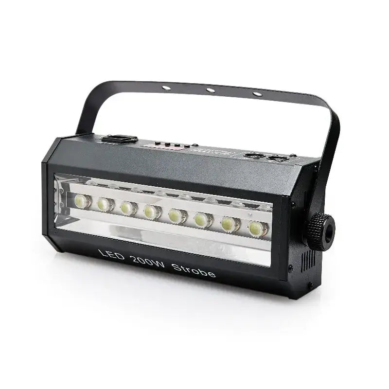 DecorBites™ 8-Light LED Strobe Lamp for Party Disco Bar DJ Lighting