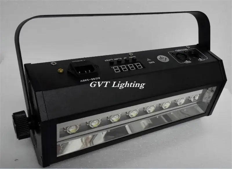 DecorBites™ 8-Light LED Strobe Lamp for Party Disco Bar DJ Lighting