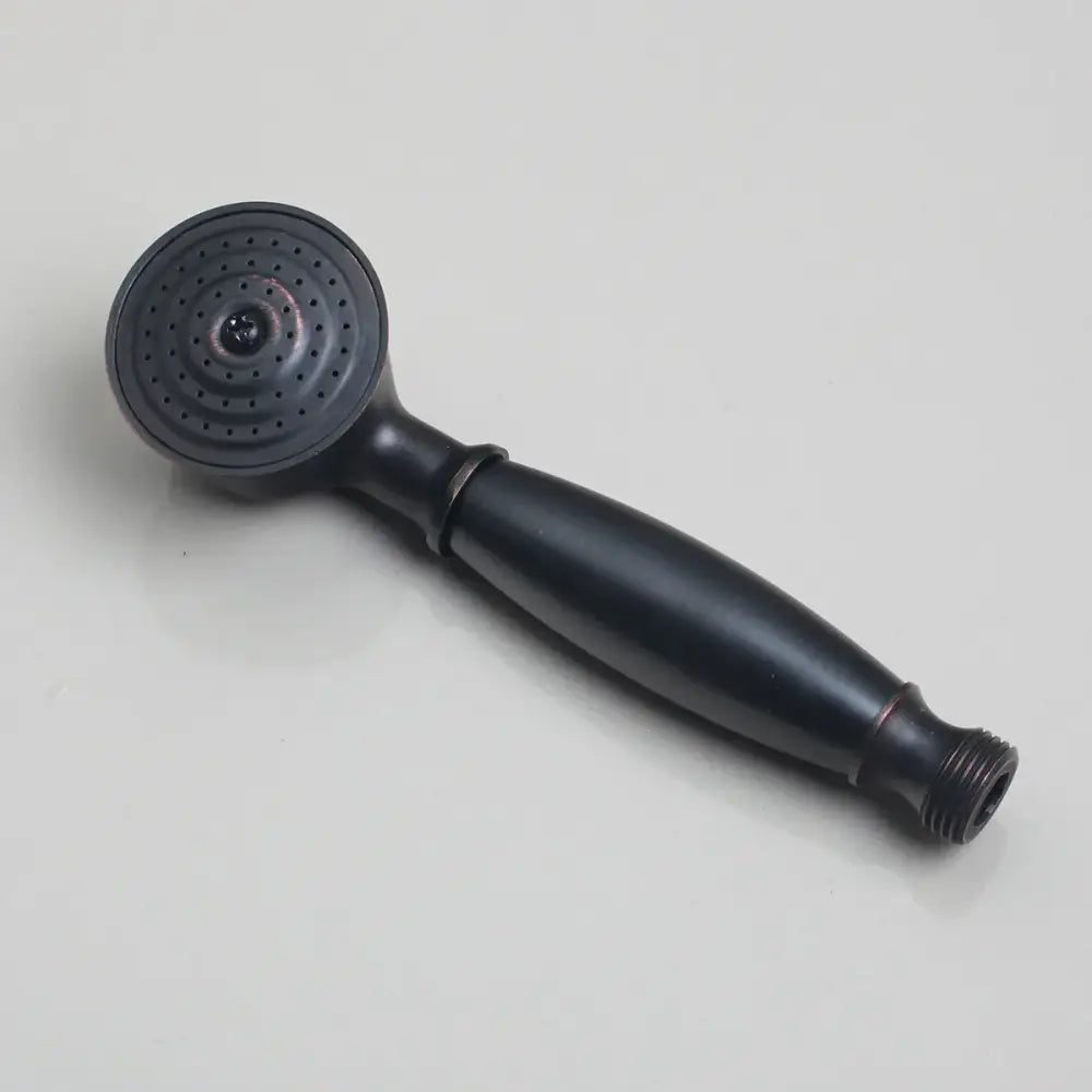 DecorBites™ 8" Matte Black Wall Mounted Rainfall Shower Faucet Set with Handheld Shower