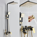 DecorBites™ 8" Rainfall Shower Set with Bidet Function, Wall Mounted Hot Cold Mixer Tap