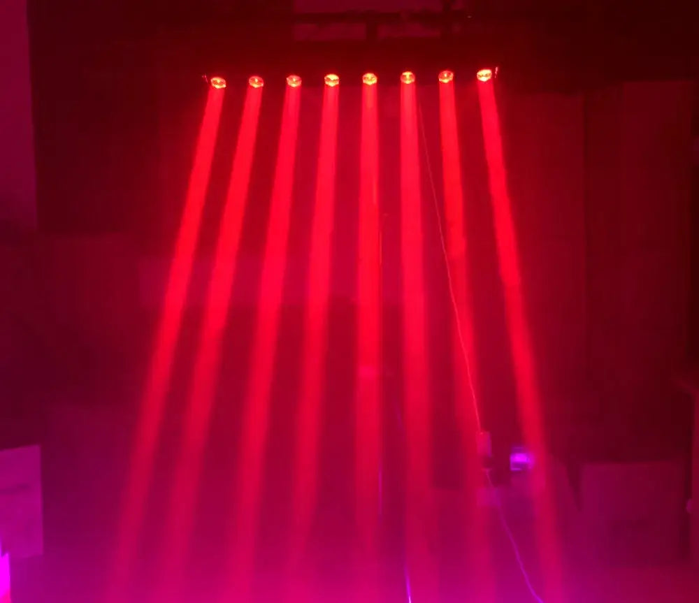 DecorBites™ 8x15w RGBW 4in1 Moving Head LED Beam Light for DJ Disco Party
