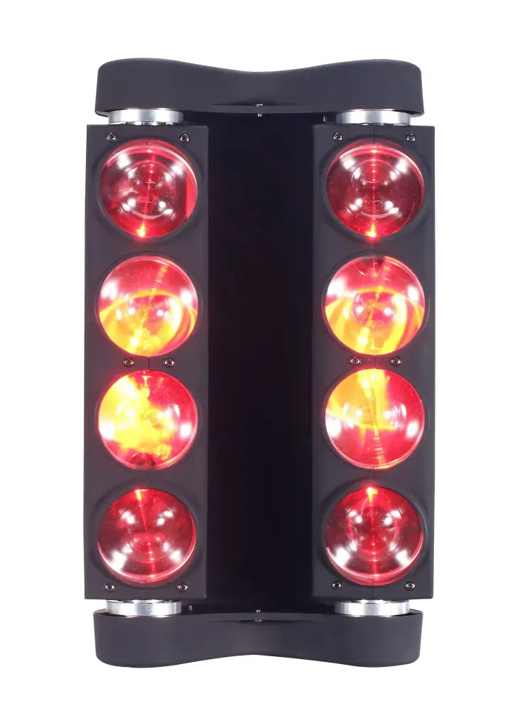 DecorBites™ 8x15W RGBW Spider Moving Head Light - DJ Party Beam Lighting