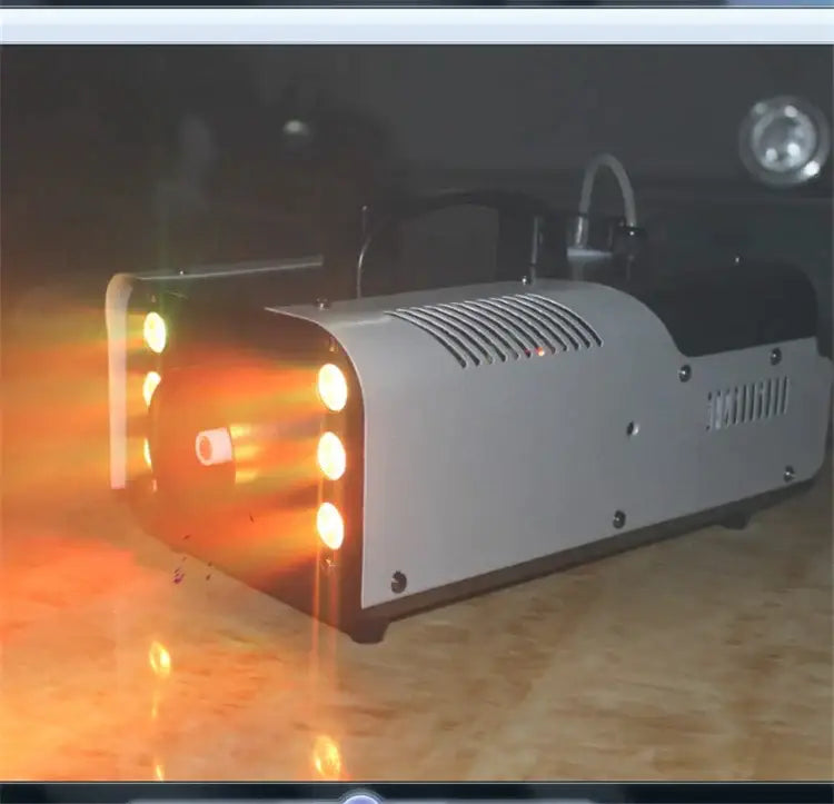 DecorBites™ 900W RGB Wireless Remote Control Fog Machine for Party and Wedding
