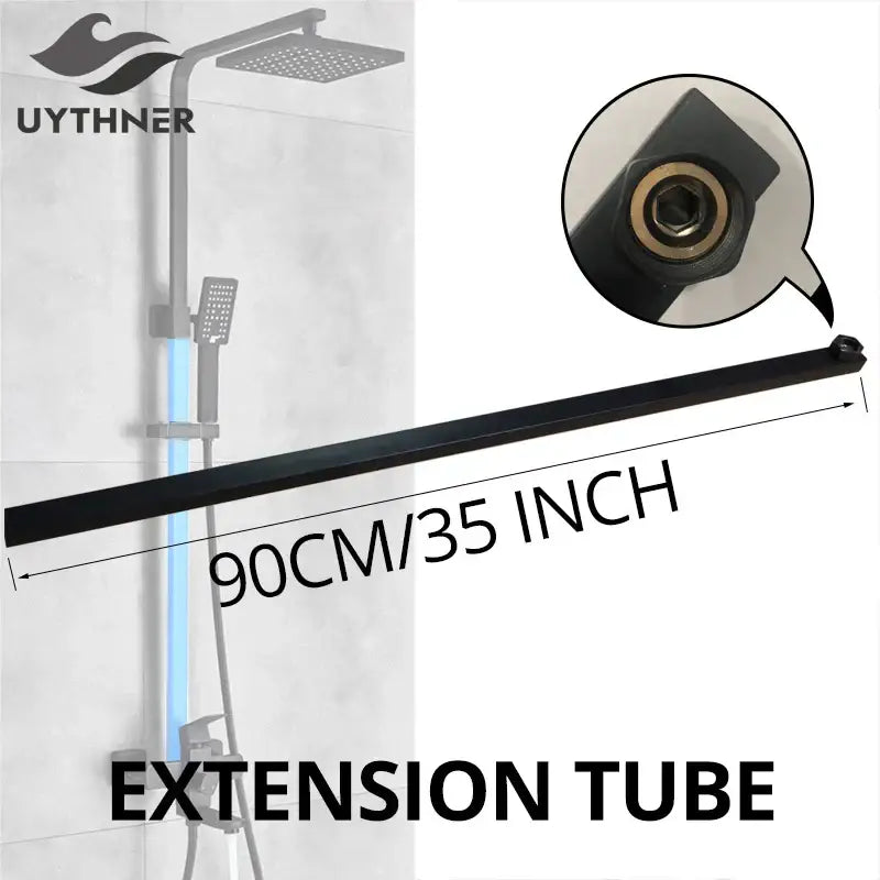 DecorBites™ 90CM Tube-Bar Extend Pipe for Shower Faucet Extension