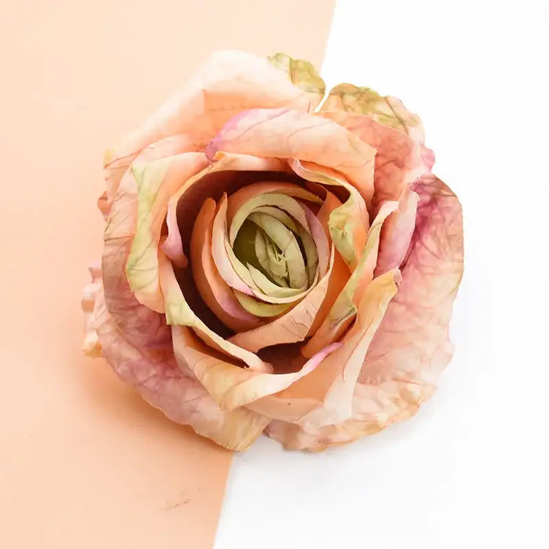 DecorBites™ 9CM Silk Roses Artificial Flowers for Home Decor, DIY, Gifts, Weddings