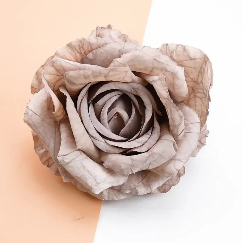 DecorBites™ 9CM Silk Roses Artificial Flowers for Home Decor, DIY, Gifts, Weddings