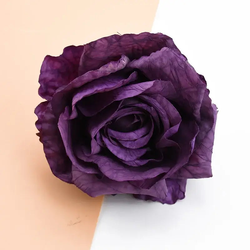 DecorBites™ 9CM Silk Roses Artificial Flowers for Home Decor, DIY, Gifts, Weddings