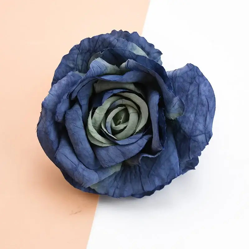 DecorBites™ 9CM Silk Roses Artificial Flowers for Home Decor, DIY, Gifts, Weddings