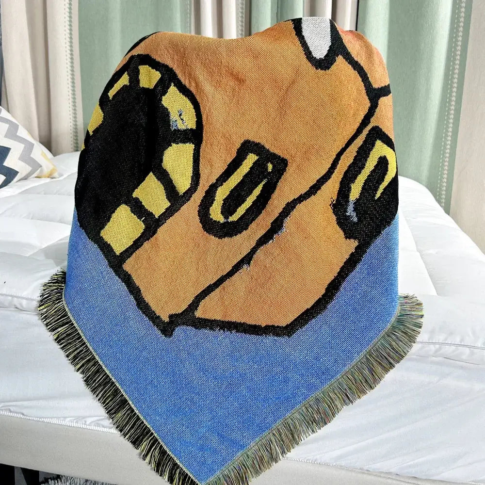 DecorBites™ Abstract Aesthetic Tapestry Sofa Blanket
