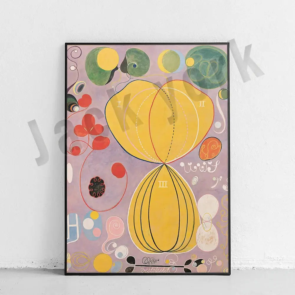 DecorBites™ Abstract Art Canvas Wall Print Modular Exhibition for Home Decor