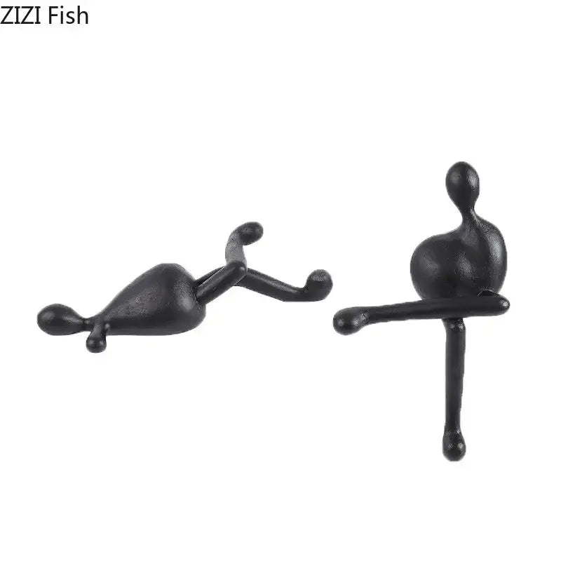 DecorBites™ Abstract Characters Resin Sculpture Desk Decoration Modern Home Decor Figure Statue